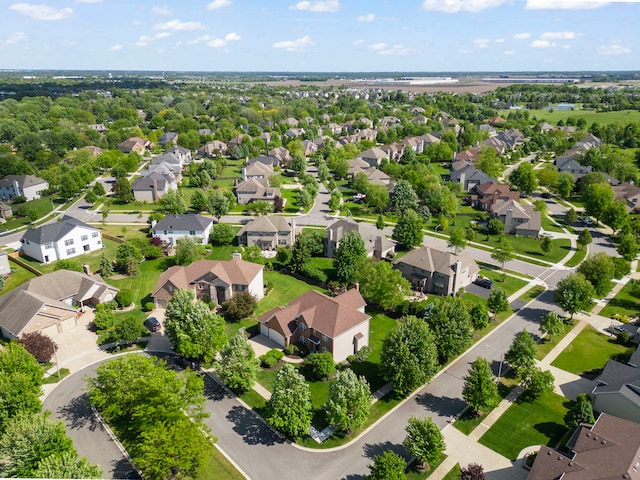 12923 Grande Pines Blvd, Plainfield, IL 60585 - aerial perspective of suburban area