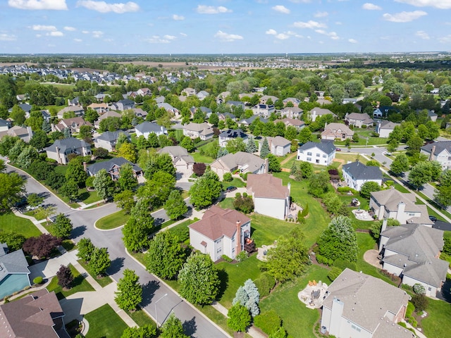12923 Grande Pines Blvd, Plainfield, IL 60585 - aerial perspective of suburban area
