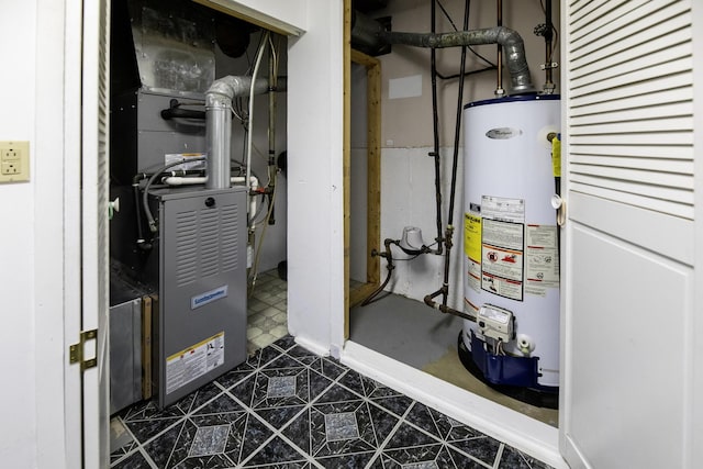 1065 Irwin Ave, Des Plaines, IL 60018 - utility room with gas water heater
