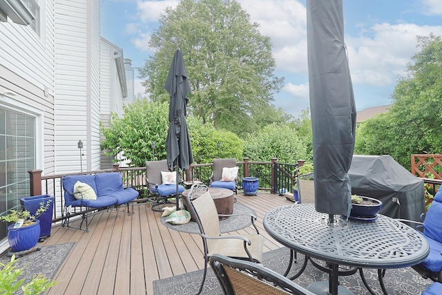 1730 Napoleon Dr, Naperville, IL 60565 - view of deck