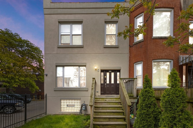4331 S Evans Ave, Chicago, IL 60653 - townhome / multi-family property with stucco siding