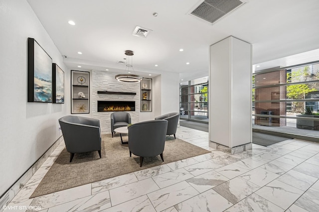 474 N Lake Shore Dr Unit 1701, Chicago, IL 60611 - common area featuring recessed lighting