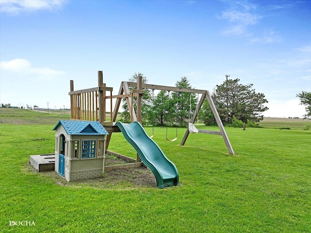 32900 N 2000 E Rd, Dwight, IL 60420 - community playground featuring a lawn