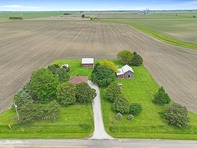 32900 N 2000 E Rd, Dwight, IL 60420 - aerial view of sparsely populated area with rows of crops