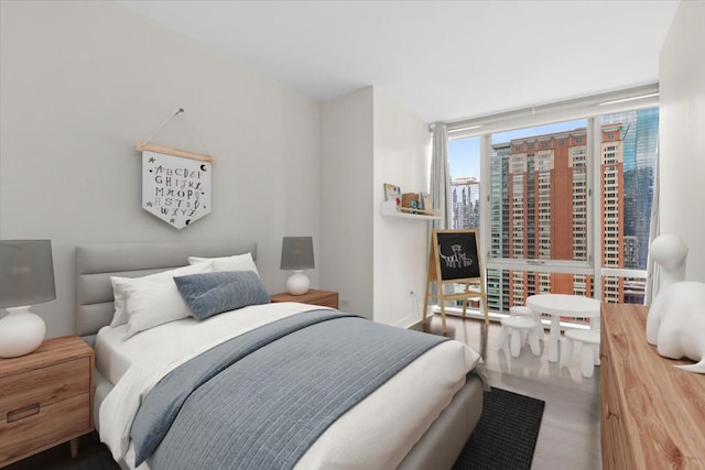 505 N Mcclurg Ct Unit 2003, Chicago, IL 60611 - bedroom with wood finished floors and a view of city