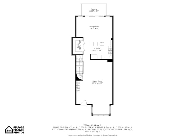 2862 N Paulina St, Chicago, IL 60657 - home floor plan