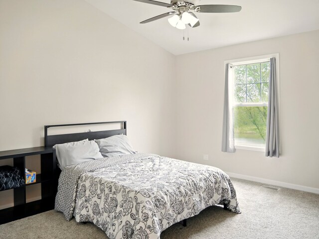 500 Muscovy Ln, Bloomingdale, IL 60108 - bedroom featuring carpet floors, baseboards, and a ceiling fan