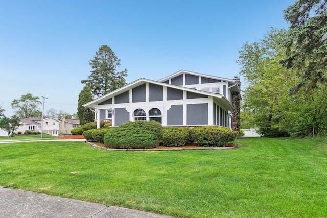 18951 Willow Ave, Country Club Hills, IL 60478 - view of front of home with a front lawn