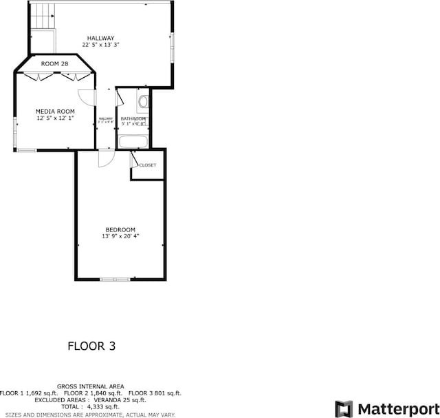 1700 Cornell Ct, Lake Forest, IL 60045 - home floor plan