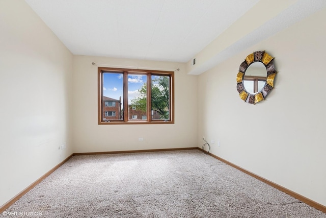 4009 W 93rd Pl Unit 2B, Oak Lawn, IL 60453 - empty room featuring carpet floors and baseboards