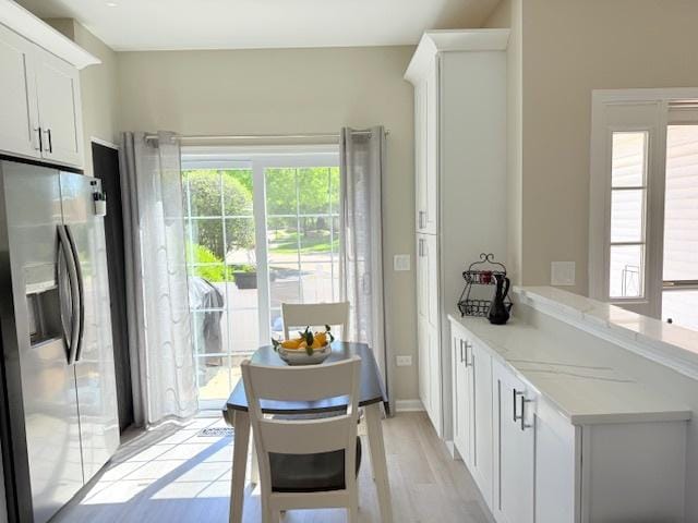 21528 W Douglas Court -, Plainfield, IL 60544 - dining space featuring light wood-style floors