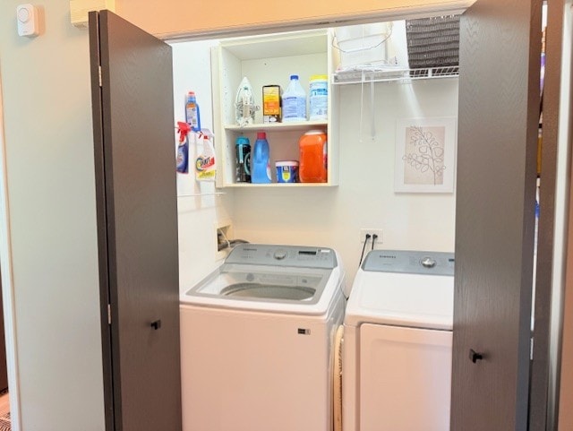 21528 W Douglas Court -, Plainfield, IL 60544 - laundry area with washing machine and clothes dryer