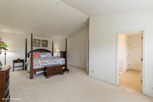6 Marigold Ln, Algonquin, IL 60102 - bedroom with light carpet and vaulted ceiling