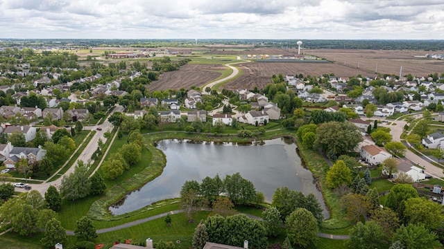 6 Marigold Ln, Algonquin, IL 60102 - view of property location with a nearby body of water and nearby suburban area