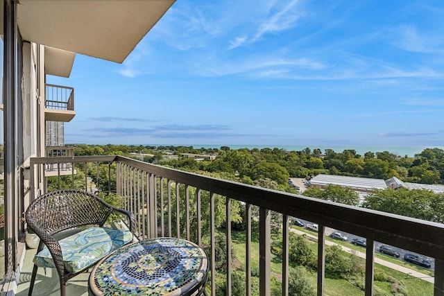 2314 N Lincoln Park W Unit 11S, Chicago, IL 60614 - view of balcony