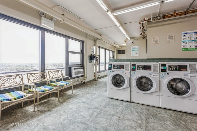 6700 S S Shore Dr Unit 5E, Chicago, IL 60649 - shared laundry with separate washer and dryer and cooling unit