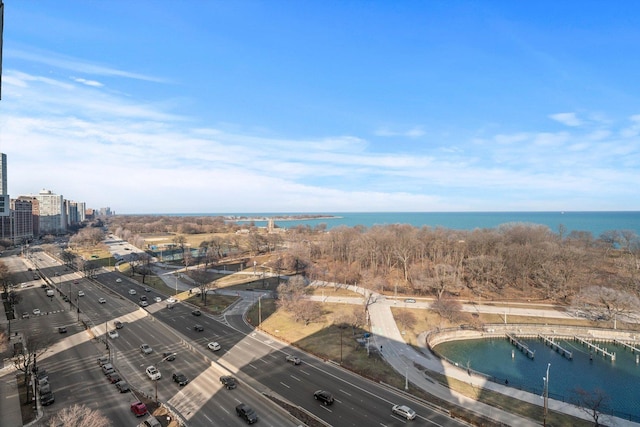 3530 N Lake Shore Dr Unit 12B, Chicago, IL 60657 - aerial view of property's location with a nearby body of water, a major roadway, and nearby urban area