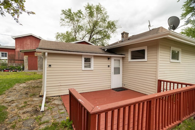 1326 N Harrison St, Algonquin, IL 60102 - view of deck