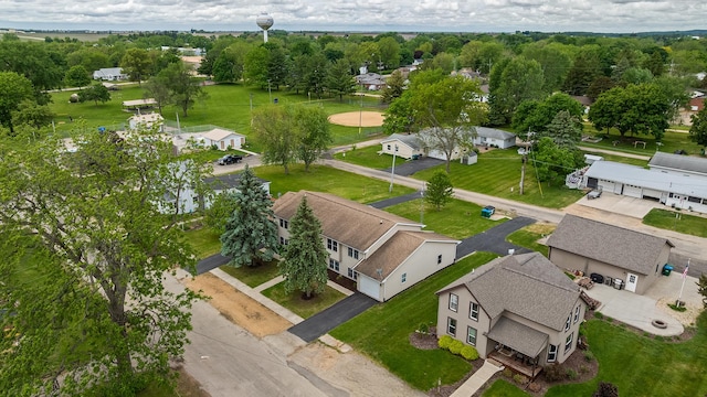 305 S Prairie Ave, Polo, IL 61064 - aerial perspective of suburban area