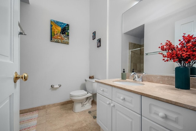 930 W Cuyler Ave Unit 3W, Chicago, IL 60613 - full bathroom featuring vanity, tiled shower, and tile patterned floors