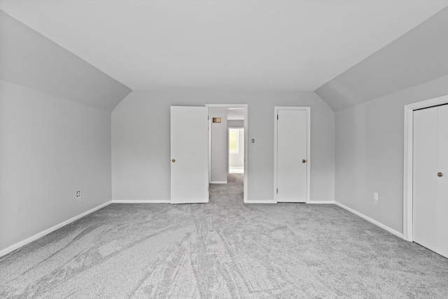 15285 State St, South Holland, IL 60473 - additional living space with vaulted ceiling, carpet, and baseboards