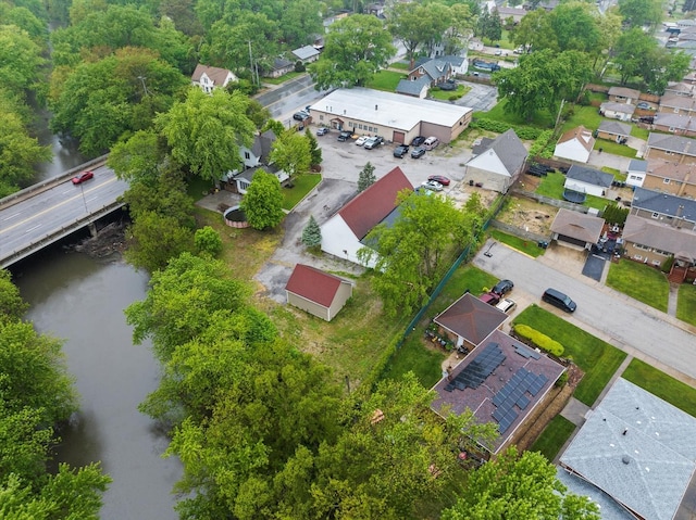 15285 State St, South Holland, IL 60473 - aerial view of property and surrounding area featuring a large body of water and nearby suburban area