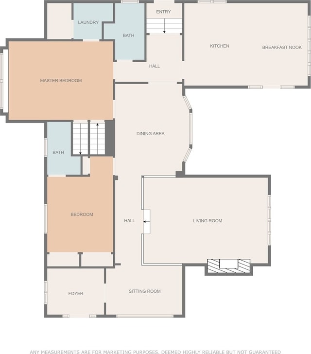 15285 State St, South Holland, IL 60473 - floor plan / room layout