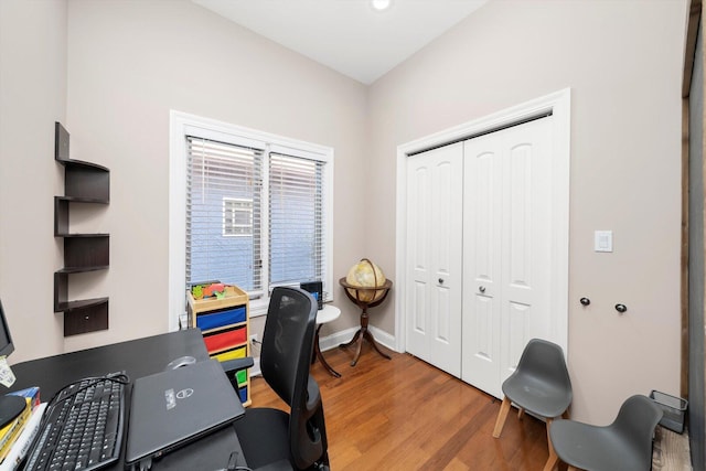 6205 W Grace St, Chicago, IL 60634 - office space with light wood finished floors and baseboards