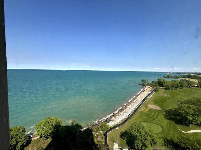 6700 S S Shore Dr Unit 17A, Chicago, IL 60649 - water view featuring a golf club