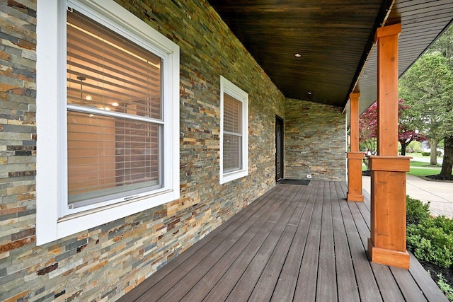 3548 Grandmore Ave, Gurnee, IL 60031 - view of wooden porch