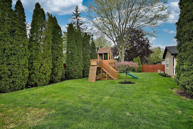 3548 Grandmore Ave, Gurnee, IL 60031 - view of yard with a playground