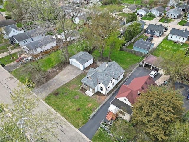 1326 N Poplar Ave, Round Lake Beach, IL 60073 - aerial view of residential area