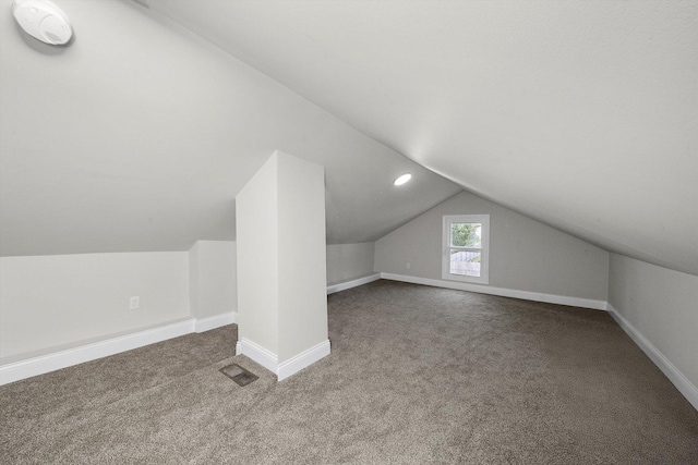 1326 N Poplar Ave, Round Lake Beach, IL 60073 - bonus room with vaulted ceiling and carpet flooring