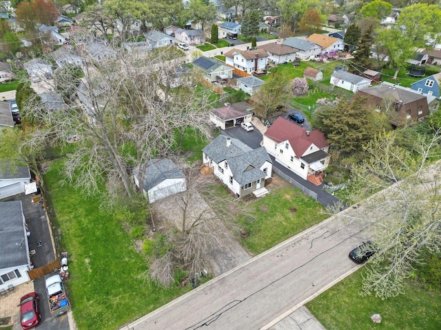 1326 N Poplar Ave, Round Lake Beach, IL 60073 - aerial perspective of suburban area