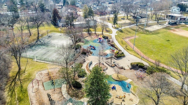 314 Oak Ave, Westmont, IL 60559 - aerial view of property's location with a park