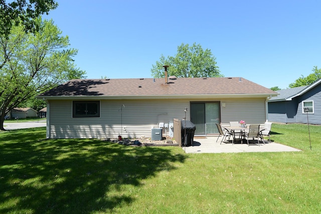 4585 Zeppelin Dr, Hanover Park, IL 60133 - back of house featuring a patio area and cooling unit