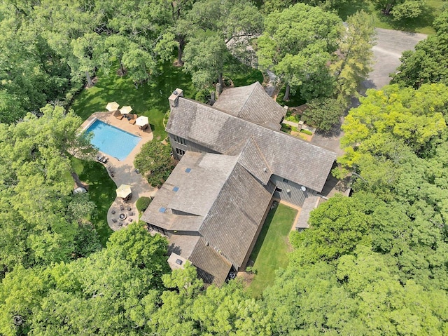 4776A W State Route 102, Bourbonnais, IL 60914 - view of property location with a pool area and a forest
