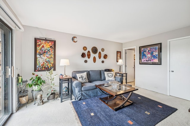 1718 Northfield Sq Unit F, Northfield, IL 60093 - living area with carpet flooring and healthy amount of natural light