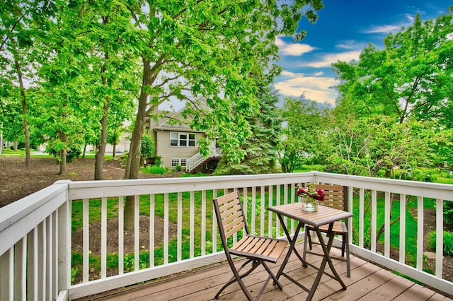 6131 Wingate Dr, Lisle, IL 60532 - view of deck