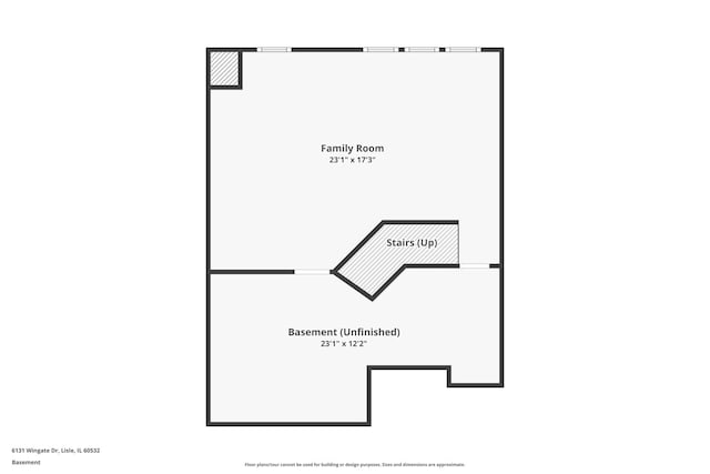 6131 Wingate Dr, Lisle, IL 60532 - home floor plan