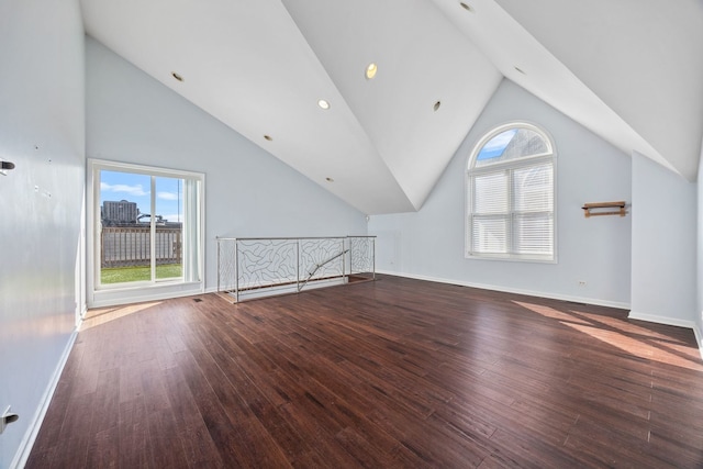 4800 S St Lawrence Ave Unit 3S, Chicago, IL 60615 - bonus room featuring plenty of natural light, lofted ceiling, and wood finished floors