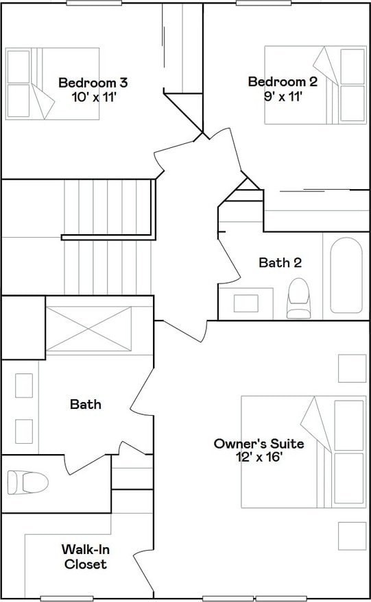 2266 Stonegate Rd, Algonquin, IL 60102 - home floor plan
