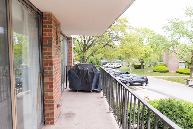 2 S Atrium Way Unit 208, Elmhurst, IL 60126 - balcony with a grill