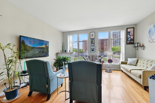 308 E 25th Pl, Chicago, IL 60616 - living area with wood finished floors