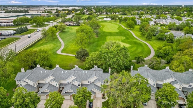 184 Golfview Dr, Glendale Heights, IL 60139 - aerial view of residential area featuring a local golf course
