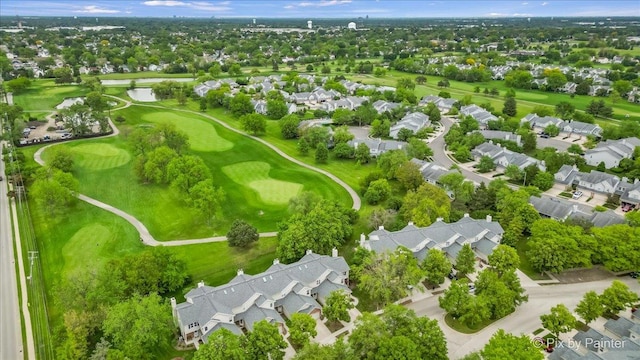 184 Golfview Dr, Glendale Heights, IL 60139 - aerial view of residential area with a local golf course and a nearby body of water