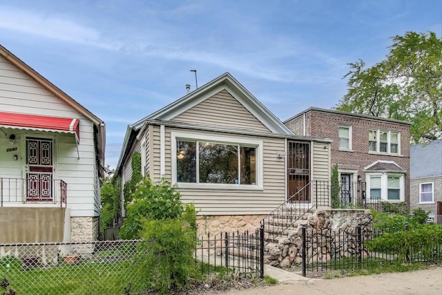 7649 S Dobson Ave, Chicago, IL 60619 - shotgun-style home with entry steps