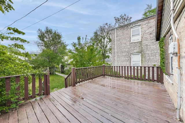 7649 S Dobson Ave, Chicago, IL 60619 - view of deck