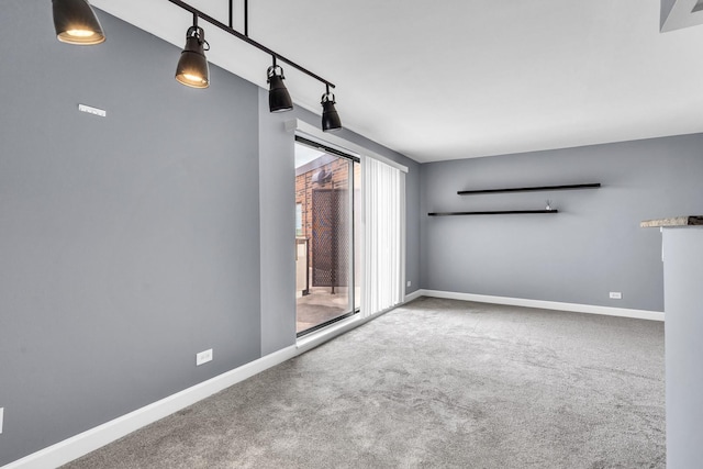 850 Wellington Ave Unit 515, Elk Grove Village, IL 60007 - carpeted empty room with baseboards