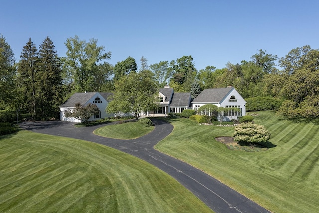 110 Inverway, Inverness, IL 60067 - aerial view of property and surrounding area